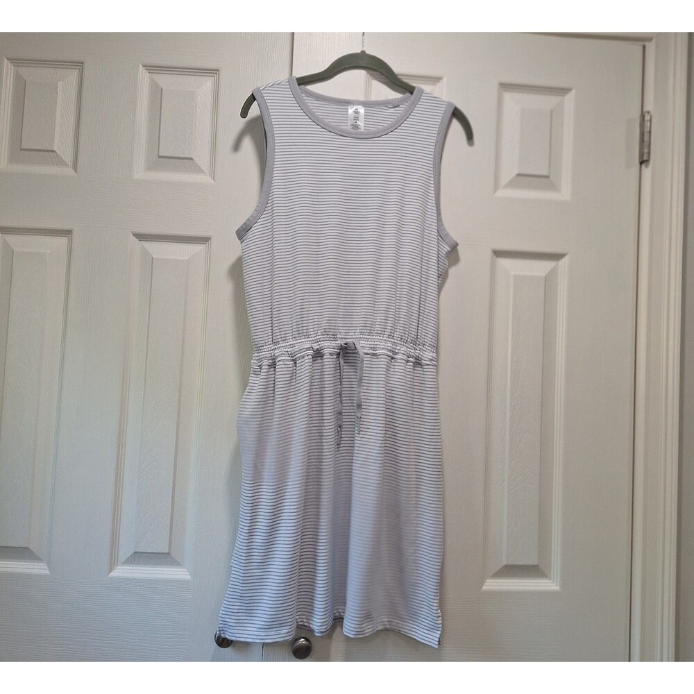 Member’s Mark Striped Sleeveless Dress w/ Pockets Size M